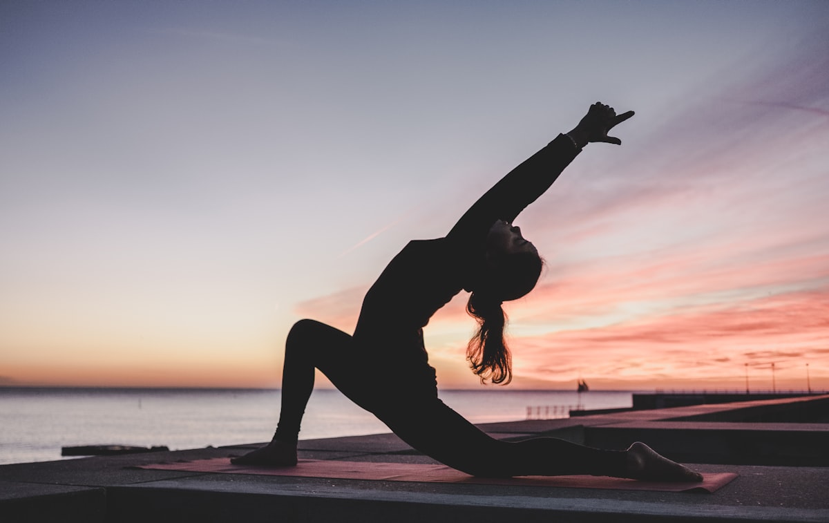 Butterfly pose for hip and inner thigh flexibility